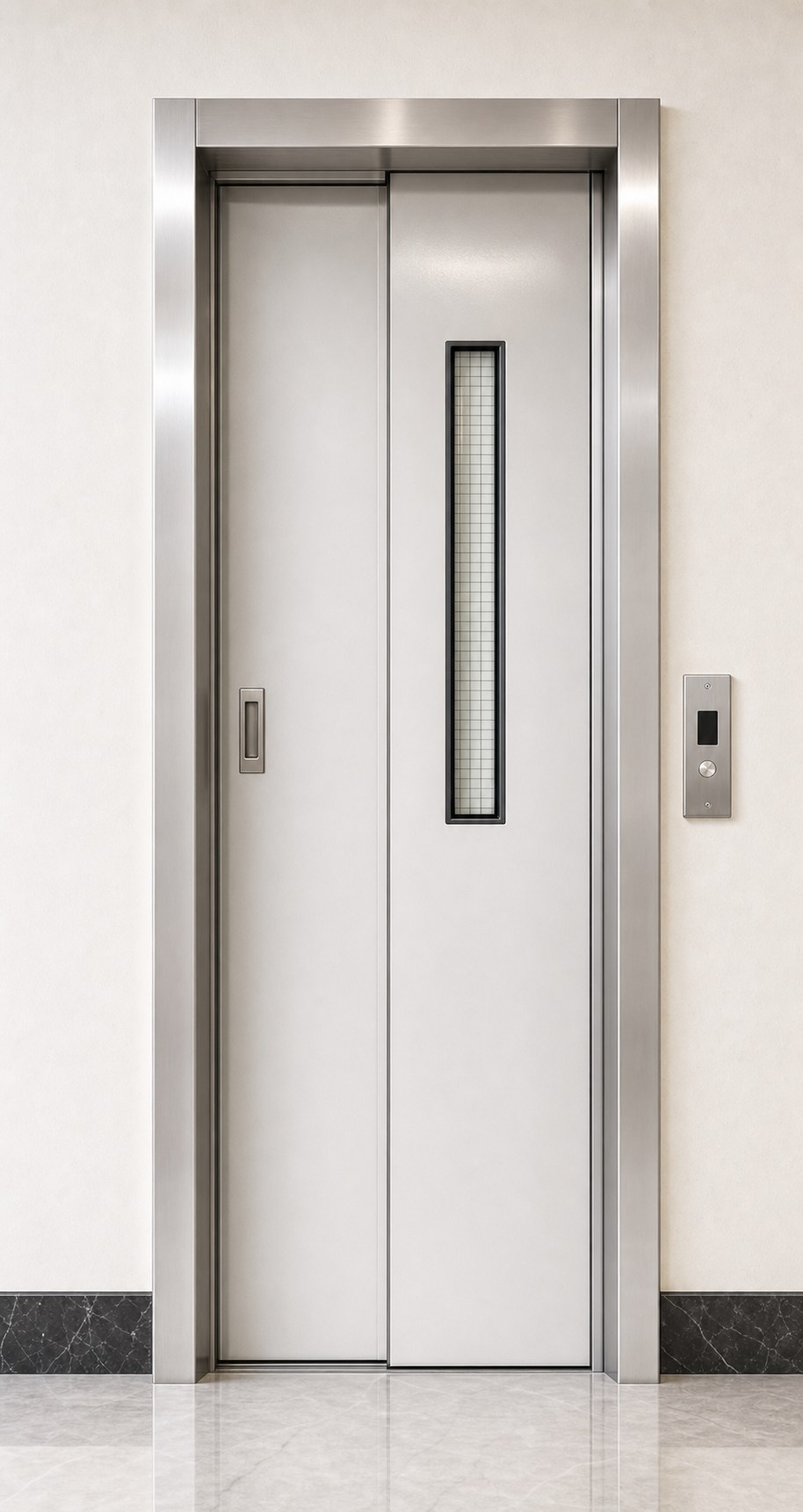 MSPC Small Vision Manual Telescopic Door
